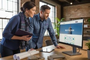 builders website design