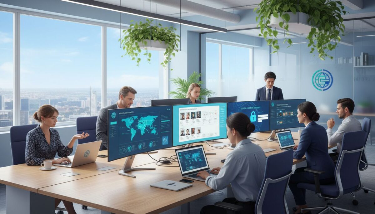 professional ecommerce workspace