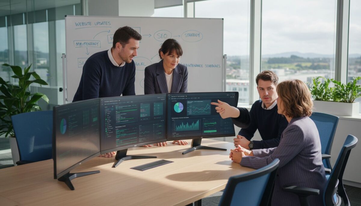 business website maintenance